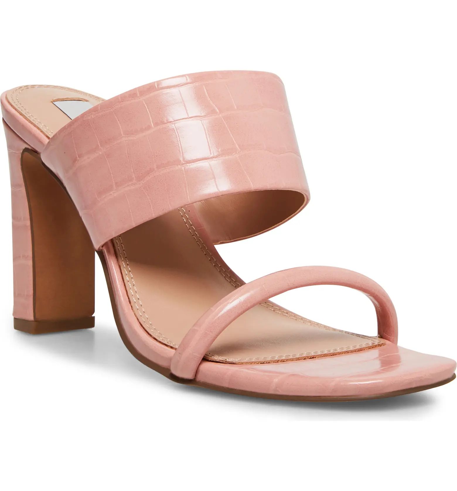 Jive Croc Embossed Slip On Sandal | Nordstrom