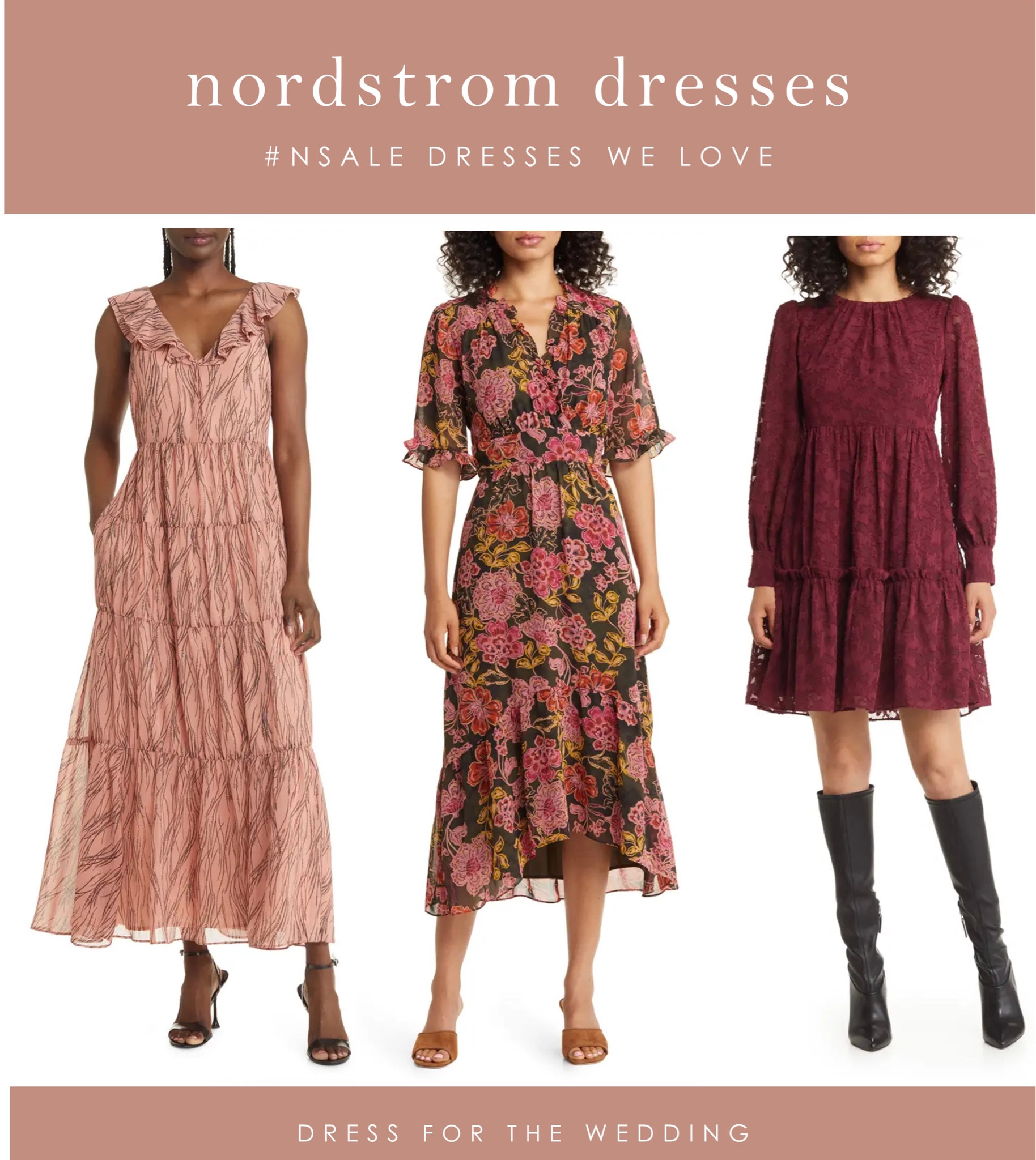 Nordstrom dresses, fall dresses, what to wear to a fall wedding, Follow us for more cute dresses, bridesmaid dresses, wedding guest dresses, wedding dresses, and bridal accessories, plus wedding decor and gift ideas! #weddingguest #cutedresses #outfitideas #weddingstyle #ootd   #weddingguestdresses #wedding #ootd #springdress #summerdress #bridesmaiddress #weddingguestdress #outdoorwedding #dress #dresses #affordablestyle #rehearsaldinnerdress #cocktaildress #maxidress #mididress #ootd #familyphotooutfit 

#LTKwedding #LTKxNSale #LTKSeasonal