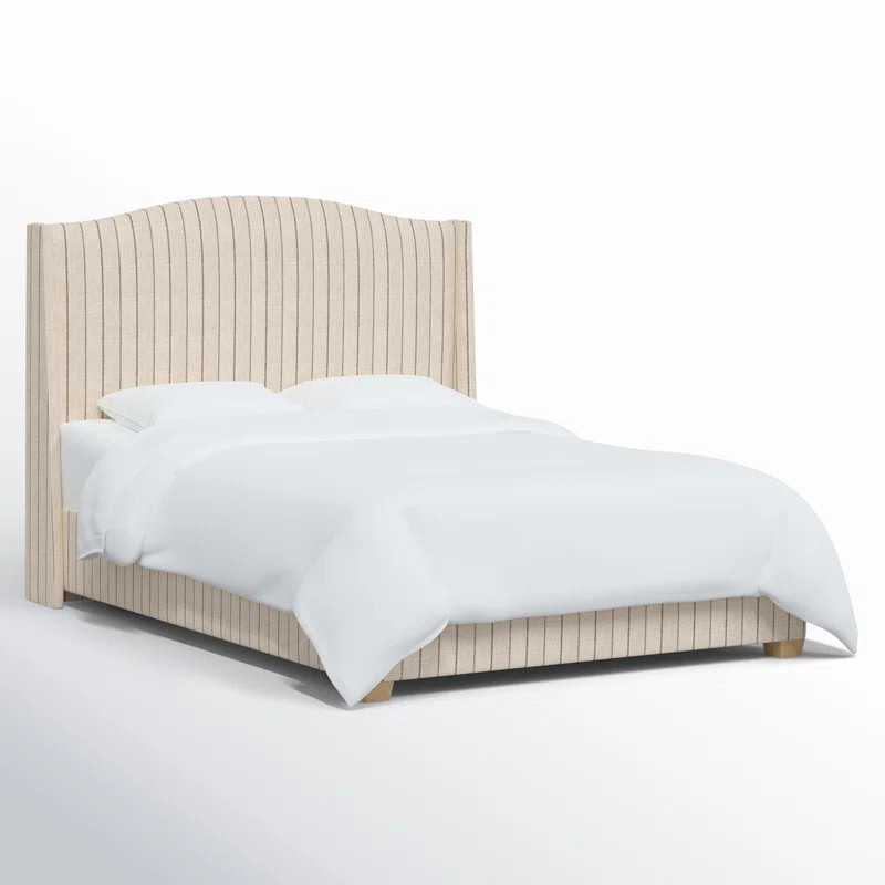 Allis Upholstered Wingback Bed | Wayfair North America