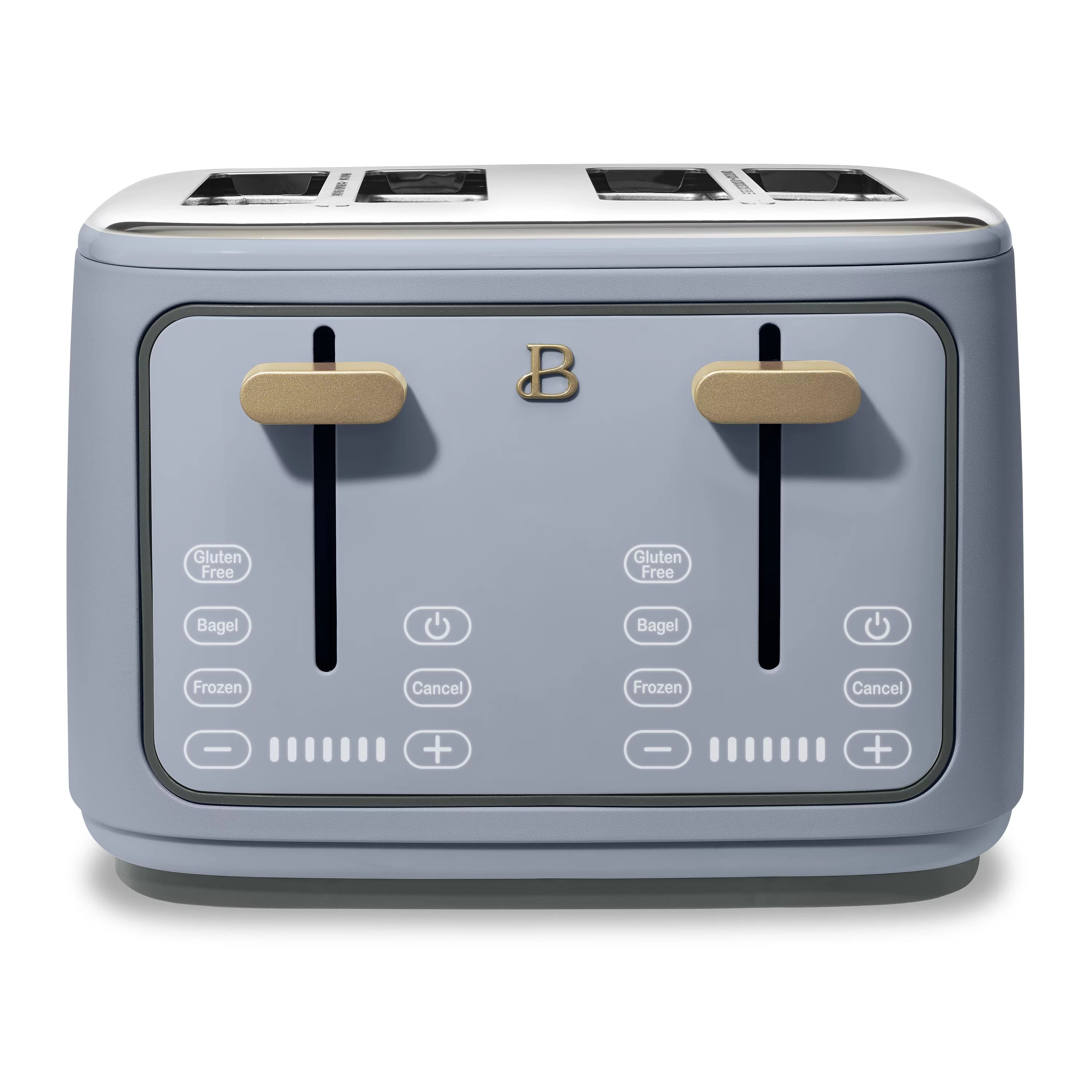 Beautiful 4-Slice Toaster with Touch-Activated Display, Cornflower Blue by Drew Barrymore | Walmart (US)