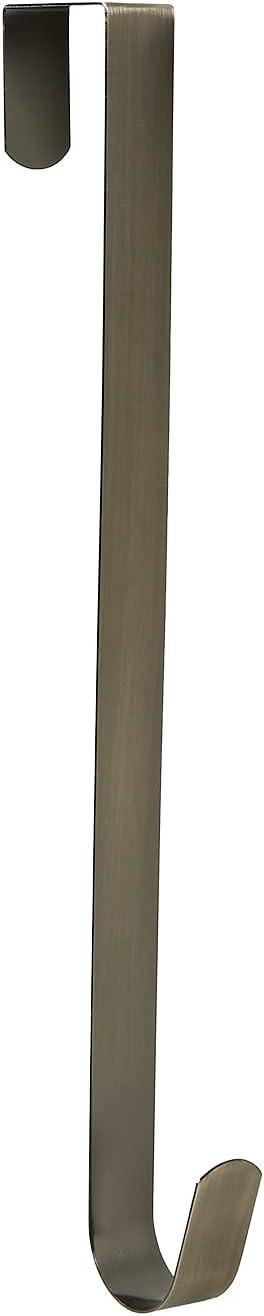Sattiyrch 15" Wreath Hanger, Steel Over The Door Single Hook for Sign, Bronze | Amazon (US)