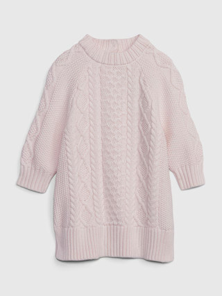 Baby Cable-Knit Sweater Dress | Gap (US)