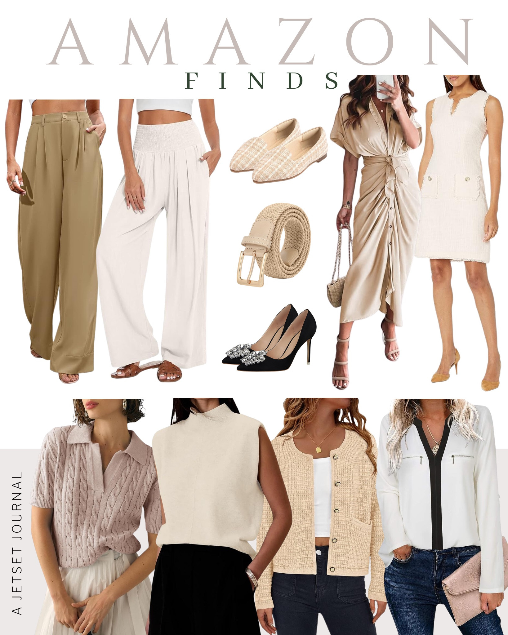 Check out these great fashion finds on Amazon and give your wardrobe a stylish update!

party outfit, casual style , neutral tones, summer fashion, transitonal style, amazon faves, amazon fashion, amazon favorite, stylish heels, wedding guest

#LTKStyleTip #LTKSeasonal #LTKU