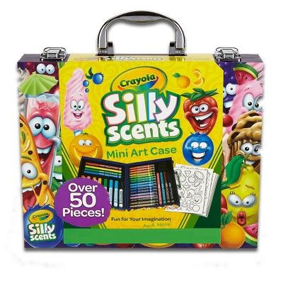 Crayola 52pc Silly Scents Mini Art Case | Target