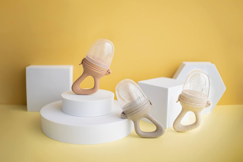 Athemina Baby Food Feeder Pacifier – 3 Pack – Fresh Food Fruit Portable Feeder teether for In... | Amazon (US)