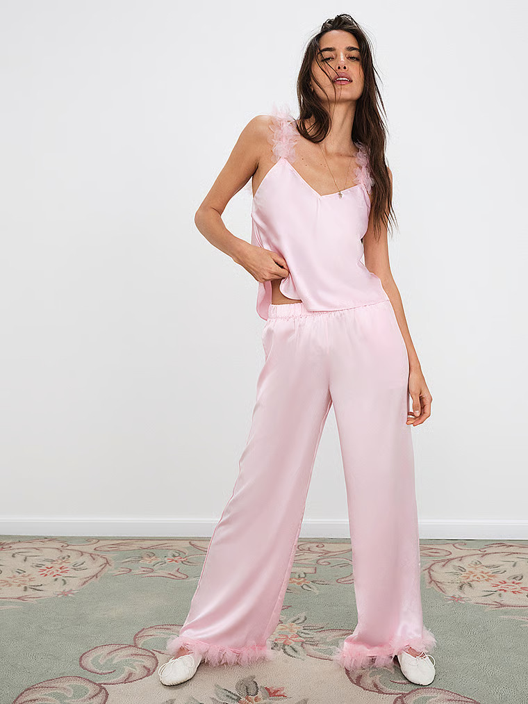 Floral Trim Pajama Set | Victoria's Secret (US / CA )