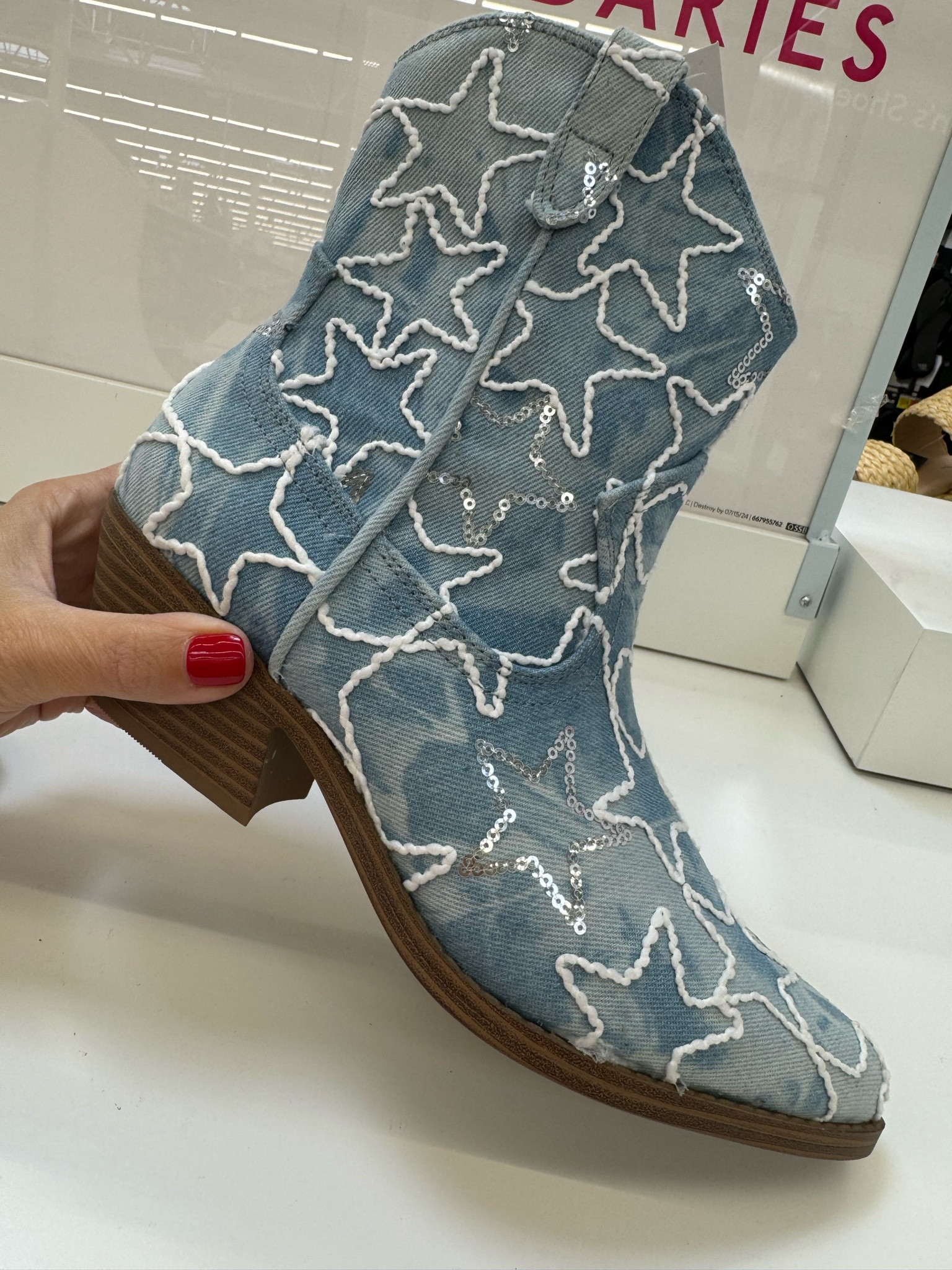 Denim star bootie Nashville bootie 


#LTKshoecrush #LTKfindsunder50