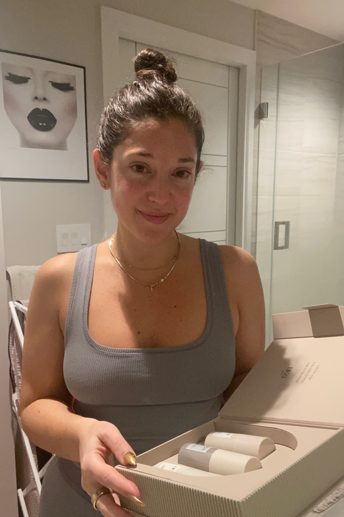 As the spring weather gets closer I am going to be living in these Skims cotton rib sets. I have size small. The tank is the perfect crop where it meets the top of the boxer short. Skincare and skims is my vibe right now - I love the DEZI skin mask it’s so hydrating and the packaging is perfection  

#LTKGiftGuide #LTKfit #LTKbeauty