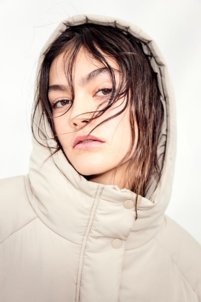 Drawstring-waist Puffer Jacket | H&M (US + CA)