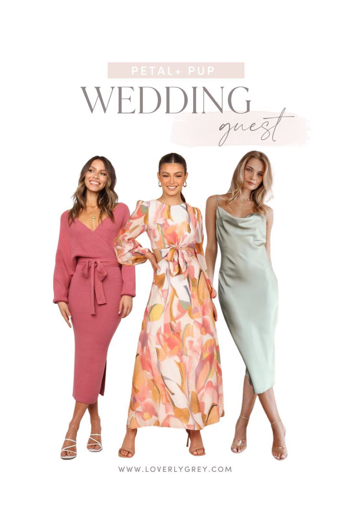 Petal + Pup wedding guest dresses! Loving the these colors for spring! 

#LTKSeasonal #LTKFind #LTKwedding