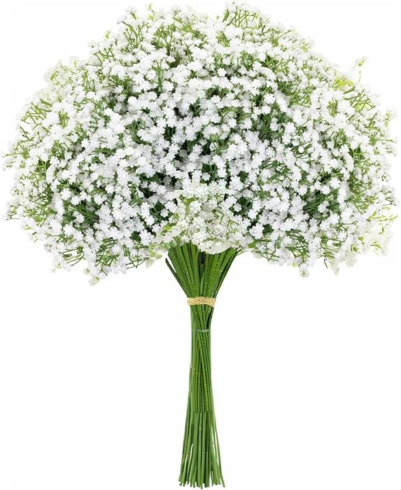 10PCS 21-inch Sturdy Artificial Baby’s Breath Flowers - Non-Shedding Design for Wedding/Home De... | Amazon (CA)