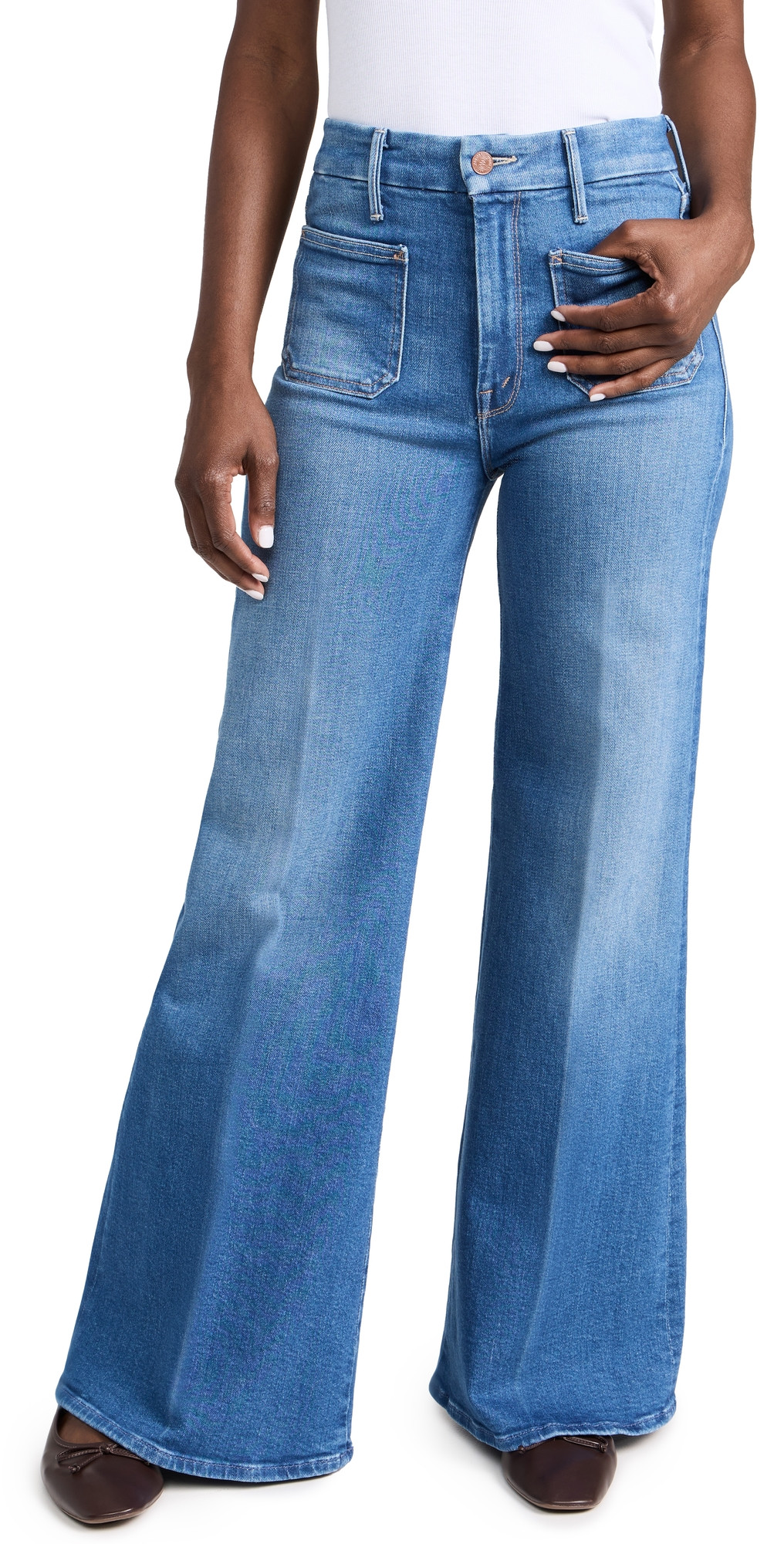 MOTHER The Patch Pocket Roller Jeans | Shopbop