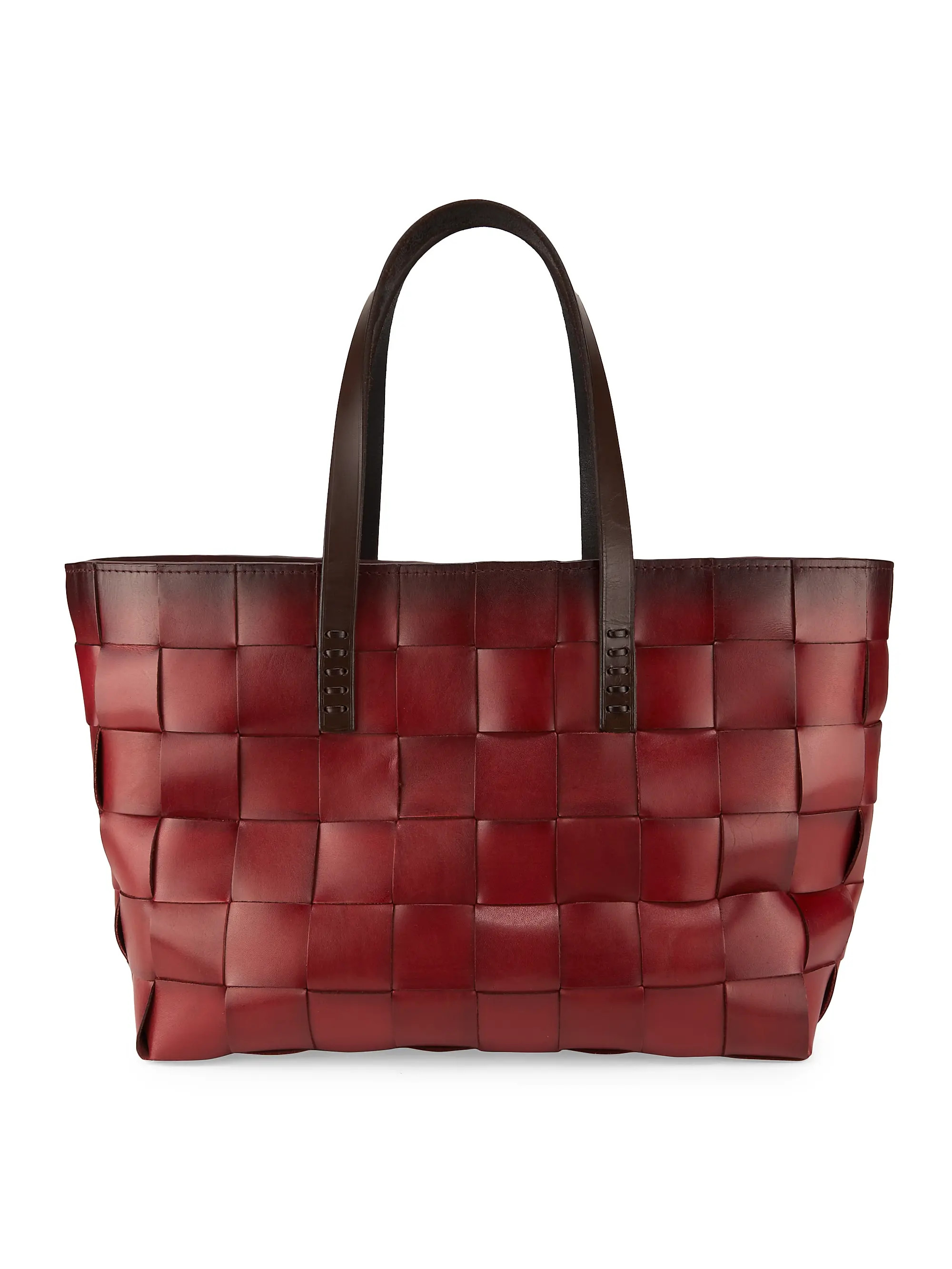 Shop Dragon Diffusion Woven Leather Tote Bag | Saks Fifth Avenue | Saks Fifth Avenue