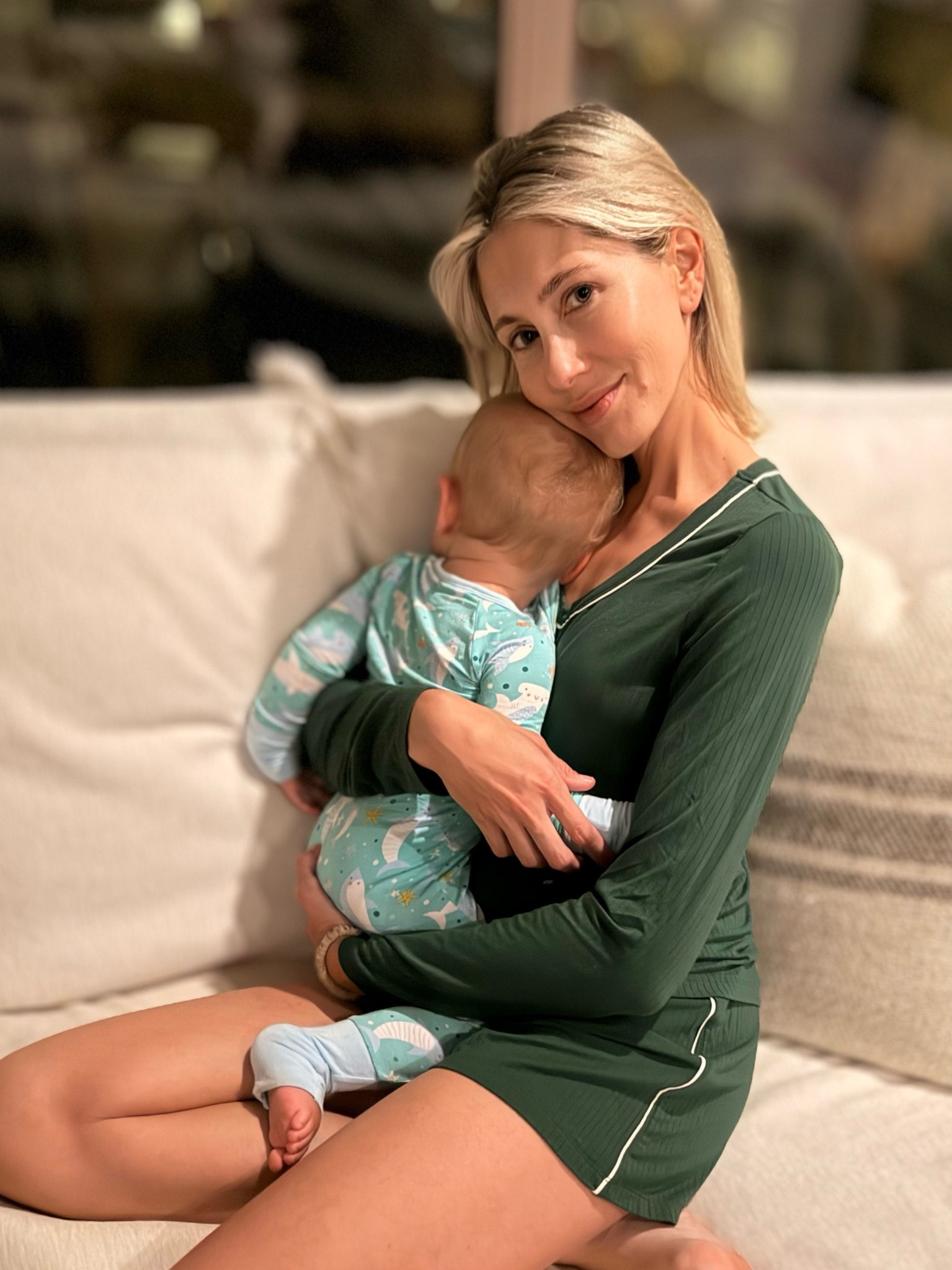 The softest pajamas and sleepy snuggles  

#LTKmomlife #LTKBaby