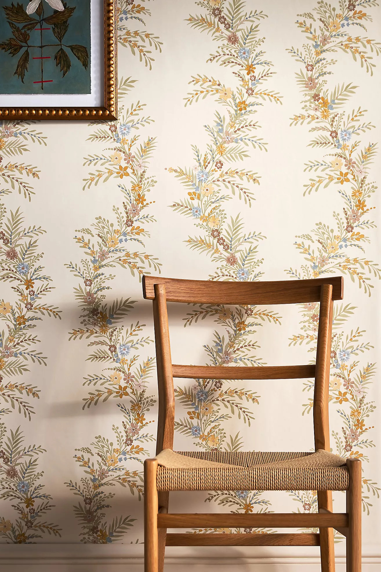 Chris Loves Julia Posy Peel-and Stick Wallpaper | Anthropologie (US)