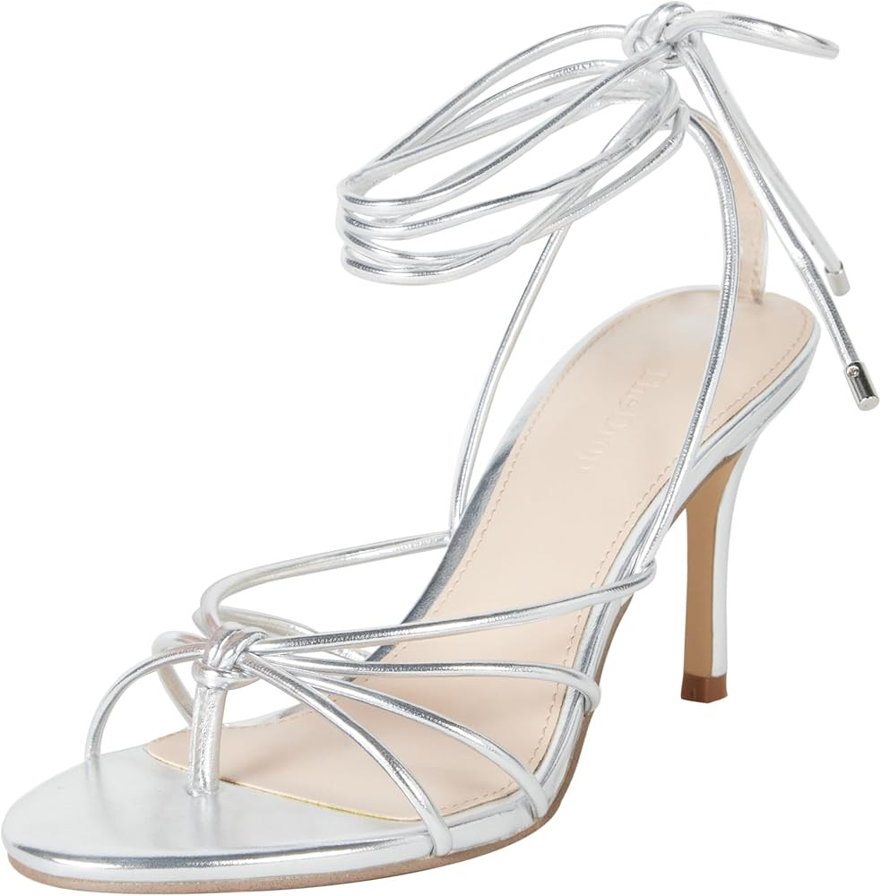 The Drop Women's Archie Lace-Up Strappy Heeled Sandal | Amazon (US)