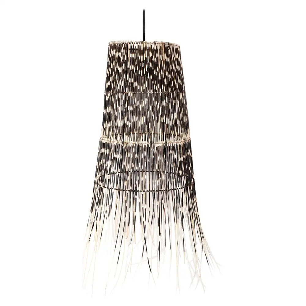 Porcupine Quill Cone Pendant | 1stDibs
