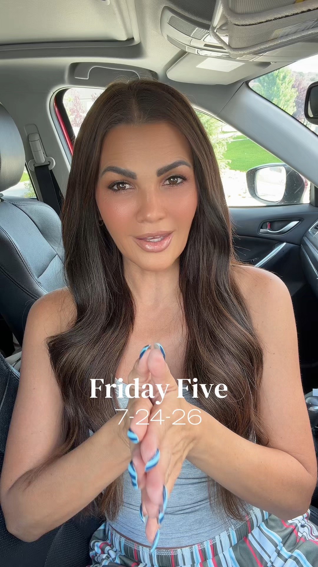 Friday Five: 7-24-26
1. Awe Inspired Tarot Charms 
2. Skatie Tiramisu Print (find on my ShopMy) 
3. Armani Beauty Dolci Blush 
4. Beaded Bags (Staud linked on my ShopMy) 
5. Beach Riot Polka Dot Dress

#LTKootd #LTKBeauty #LTKSwim
