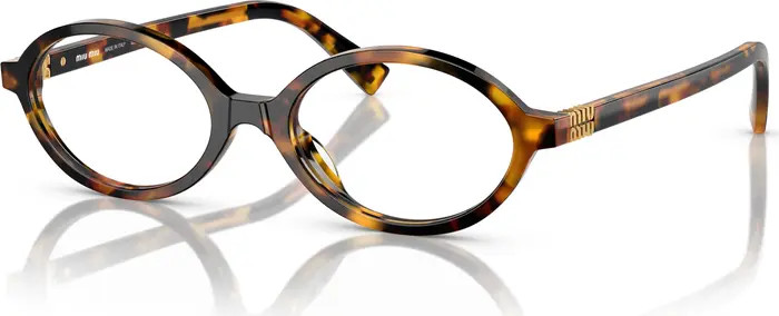 50mm Oval optical glasses | Nordstrom