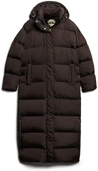 Superdry Damen Maxi-Hooded Puffer Coat Jacke | Amazon (DE)