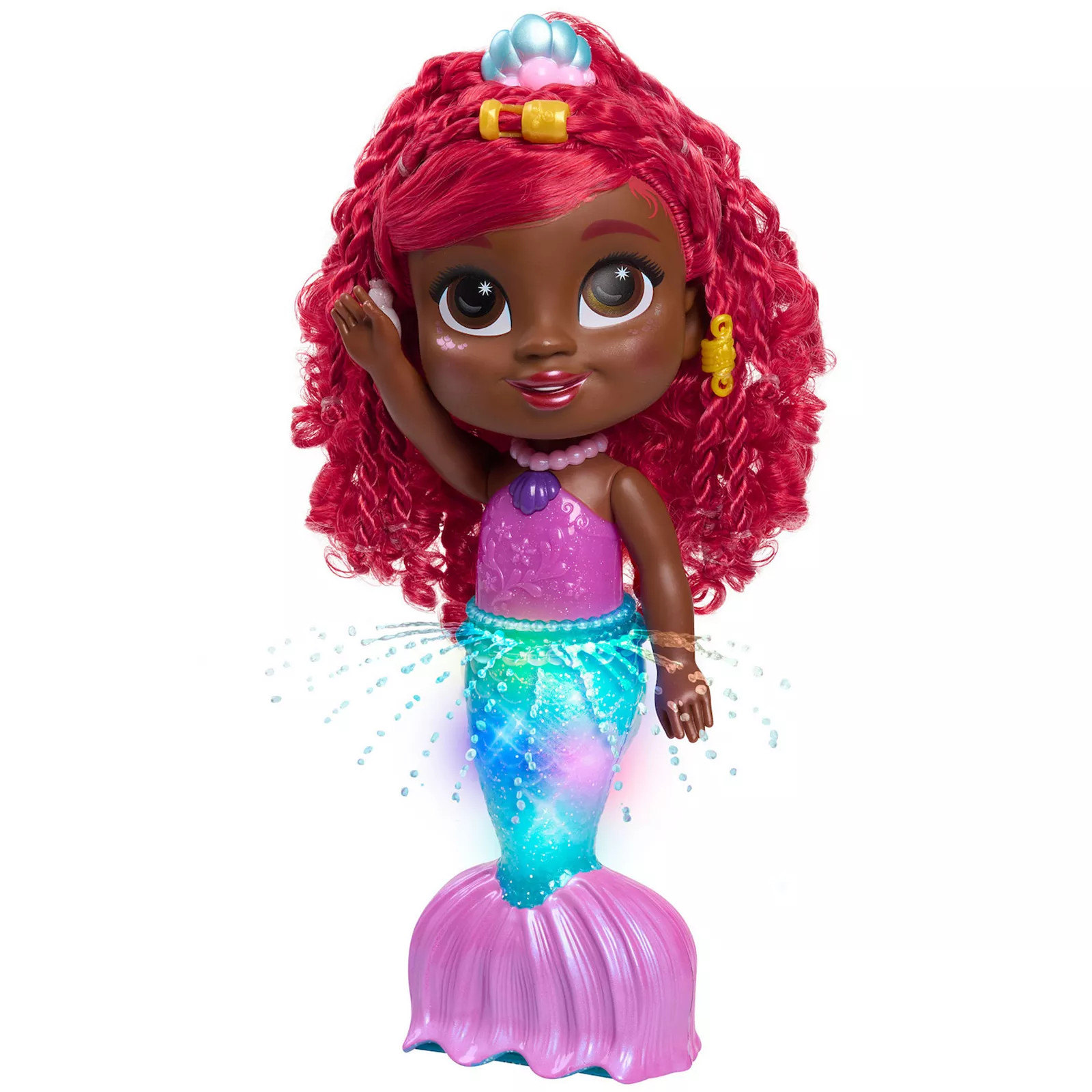 Disney Junior The Little Mermaid Splash & Glow Ariel Doll, Multi | Kohl's