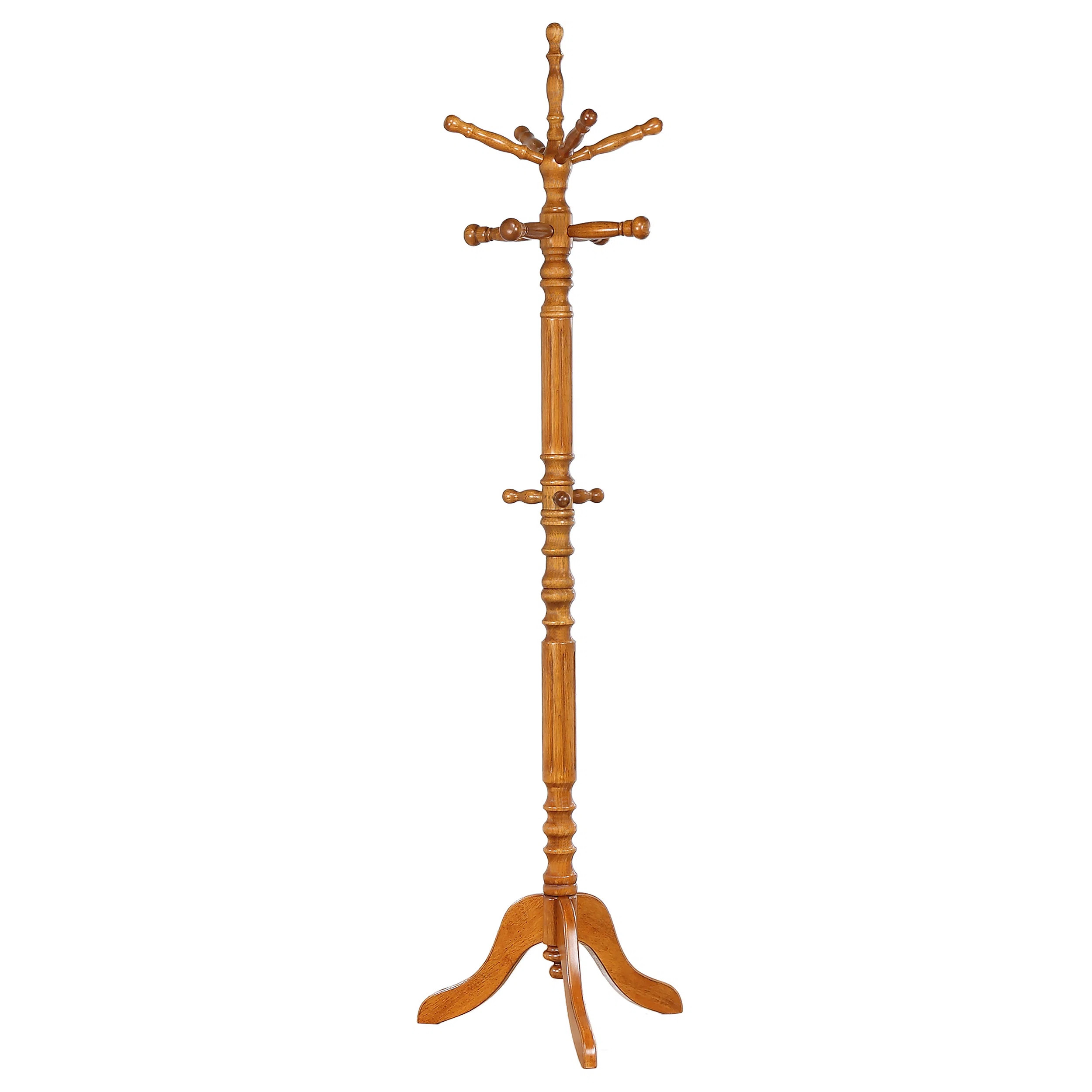 Astoria Grand Marriott Solid Wood Freestanding Coat Rack & Reviews | Wayfair | Wayfair North America