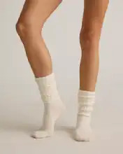 Mongolian Cashmere Slouch Sock | Quince