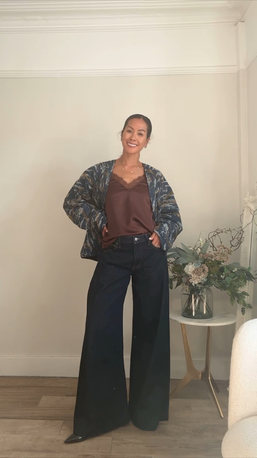 Zara favs. Wearing a small in everything! I’m obsessed with the ballon Sherrie’s and drape top, the brown suit and the leopard print knit and satin midi skirt! So good! 

#LTKeurope #LTKuk #LTKautumn
