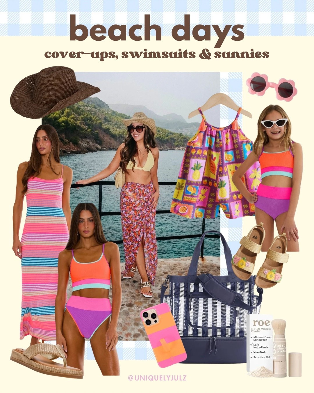 Mommy & me beach outfits
Mommy & me bathing suits
Beach cover up
Beach bag
Kids sunscreen
Vacation outfit

#LTKootd #LTKTravel #LTKKids