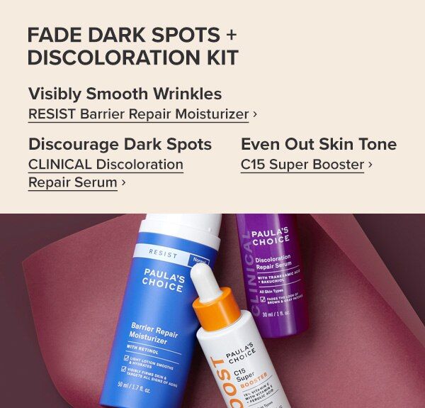 Fade Dark Spots + Discoloration Kit | Paula's Choice (AU, CA & US)