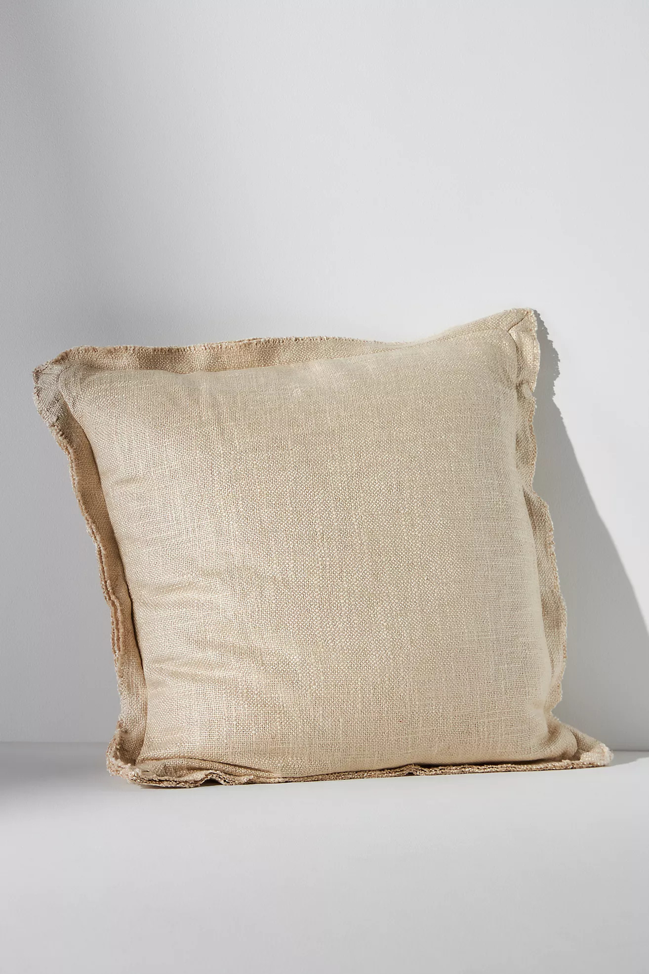 Luxe Linen Blend Pillow | Anthropologie (US)
