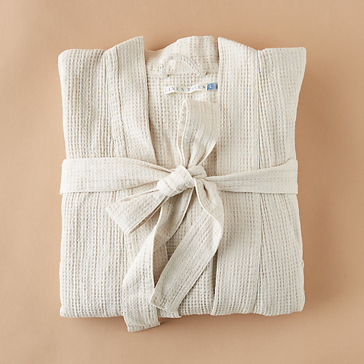 Waffle Weave Bath Robe | Terrain