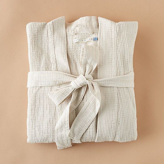 Waffle Weave Bath Robe | Terrain