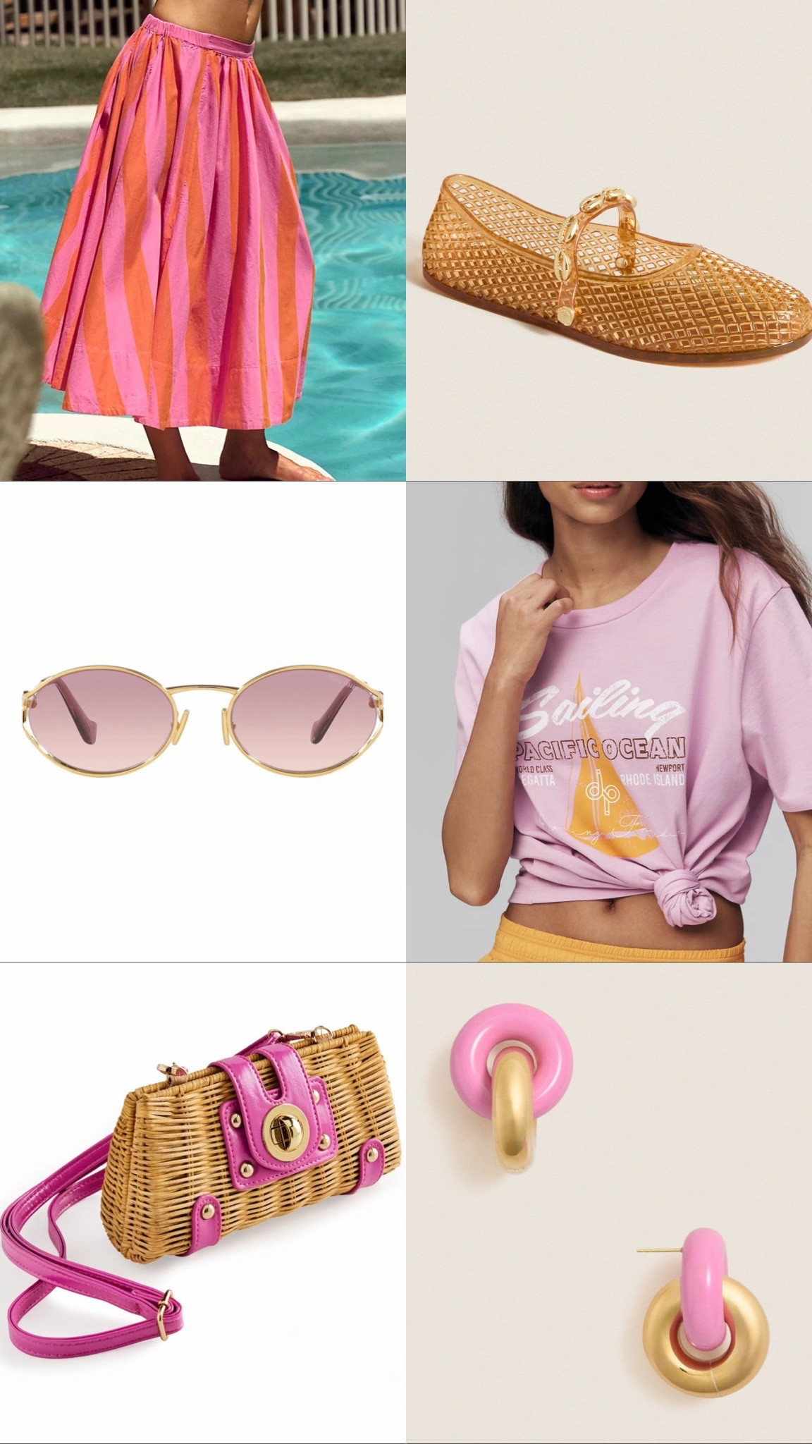 PINK + ORANGE has always been a fun color combo to wear! 🌸🧡🌸

#LTKootd #LTKOver40