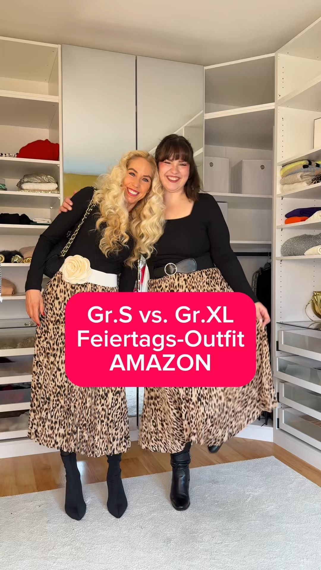 🎄✨ Feiertagsoutfit Inspiration: Holiday Looks in XS & XL – perfekt für die Black Week! ✨🎄
Wir zeigen euch heute zwei festliche Outfits in unterschiedlichen Größen – XS (Petite) und XL (Plus Size). So seht ihr direkt, wie unsere Holiday Looks an verschiedenen Körperformen wirken.

Beide Outfits sind ideal für Weihnachtsfeiern, Christmas Dinner oder Silvester – und viele Teile sind aktuell im Black Week Sale erhältlich. 🖤🛍️

✨ XS Outfit (Petite)
Eleganter, figurbetonter Look mit funkelnden Highlights – perfekt für alle, die klassische, feminine Festtagsmode lieben.

✨ XL Outfit (Plus Size)
Curvy-friendly, komfortabel & chic – ein Festtagslook, der jede Kurve perfekt in Szene setzt.

🛍️ Shoppe alle Teile direkt hier über LTK: Kleider, Blazer, Strick, Accessoires, Schuhe & unsere Black-Week-Favoriten.

Wir lieben Size Inclusivity und zeigen Fashion, die an jedem Körper gut aussieht – egal ob XS, XL oder dazwischen. ✨🤍

#LTKHoliday #LTKHolidayStyle #LTKHolidayOutfit #LTKBlackWeek #LTKSale
#LTKFinds #LTKFashion #LTKWinter #HolidayOutfit #FestiveOutfit
#XSOutfit #PetiteFashion #XLOutfit #PlusSizeOutfit #PlusSizeFashion
#CurvyStyle #SizeInclusive #FashionForAll #OutfitInspiration #PartyOutfit


#LTKwinter #LTKdeutschland #LTKsale