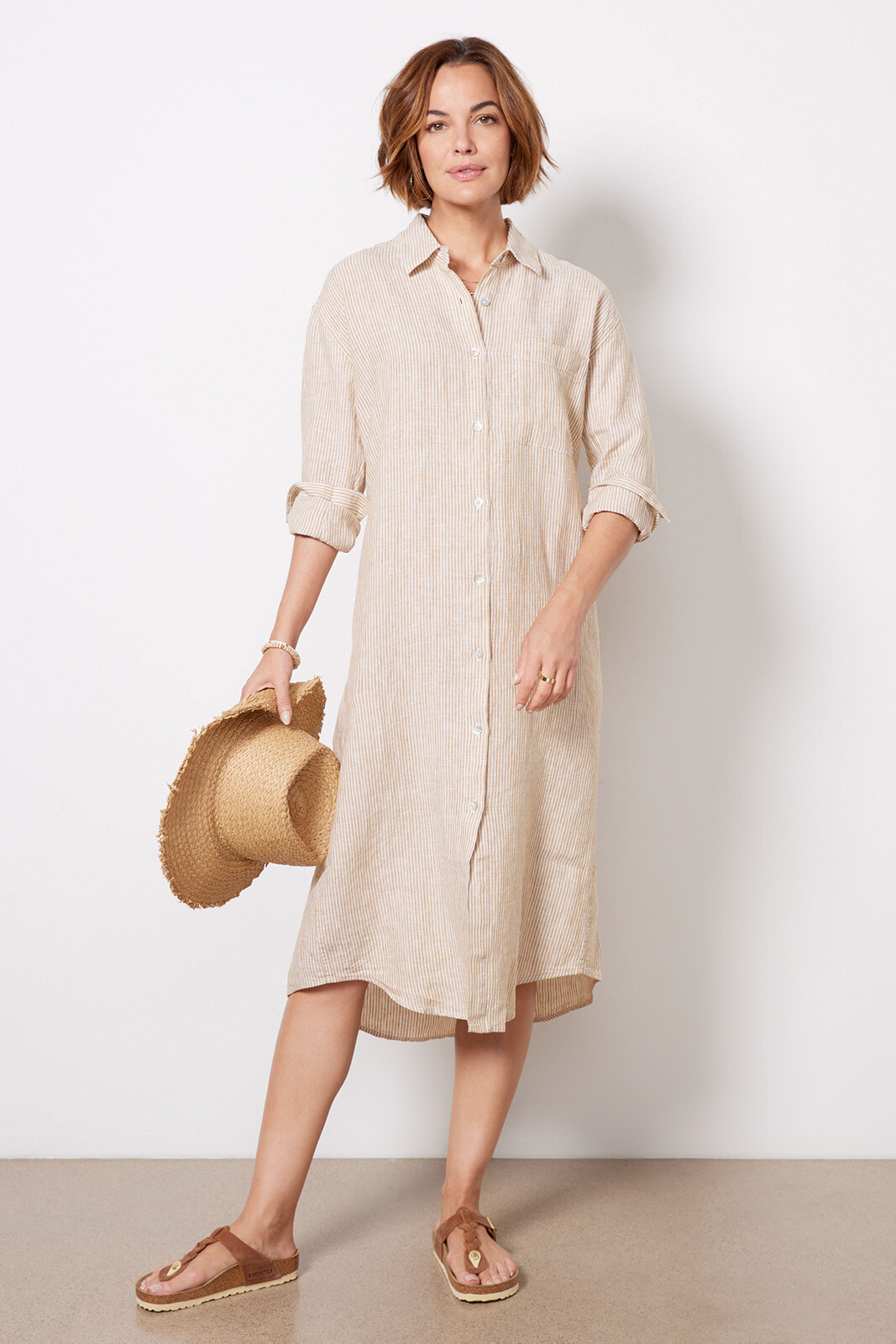 Linen Laguna Maxi Dress | Evereve