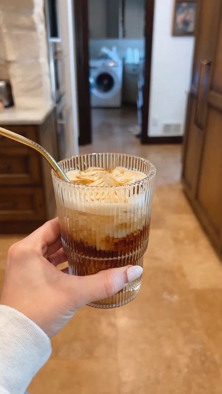 Iced coffee with vanilla & caramel 🤤

#LTKunder50 #LTKhome #LTKFind