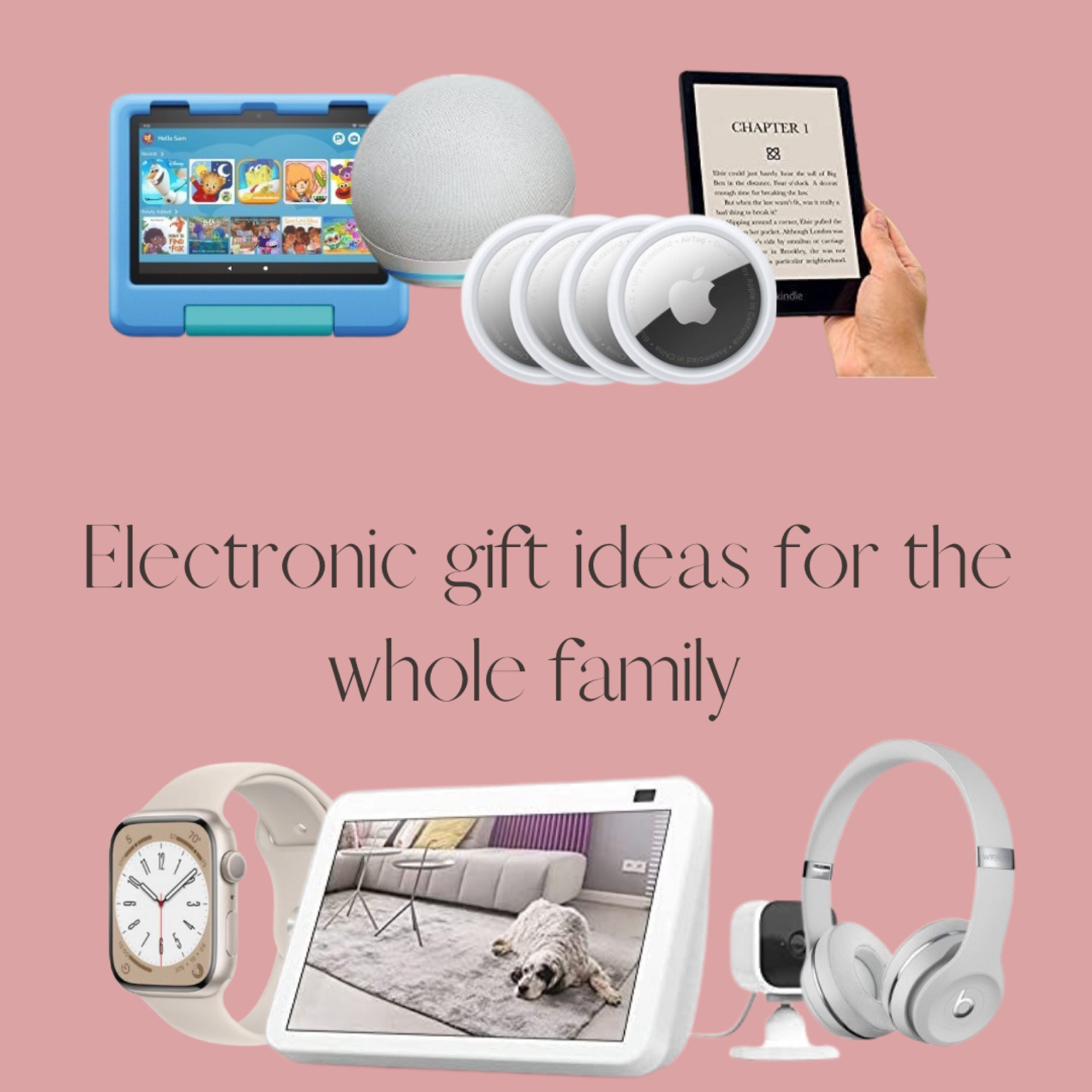 Electronic gift ideas for the whole family! 

#LTKHoliday #LTKCyberweek #LTKGiftGuide