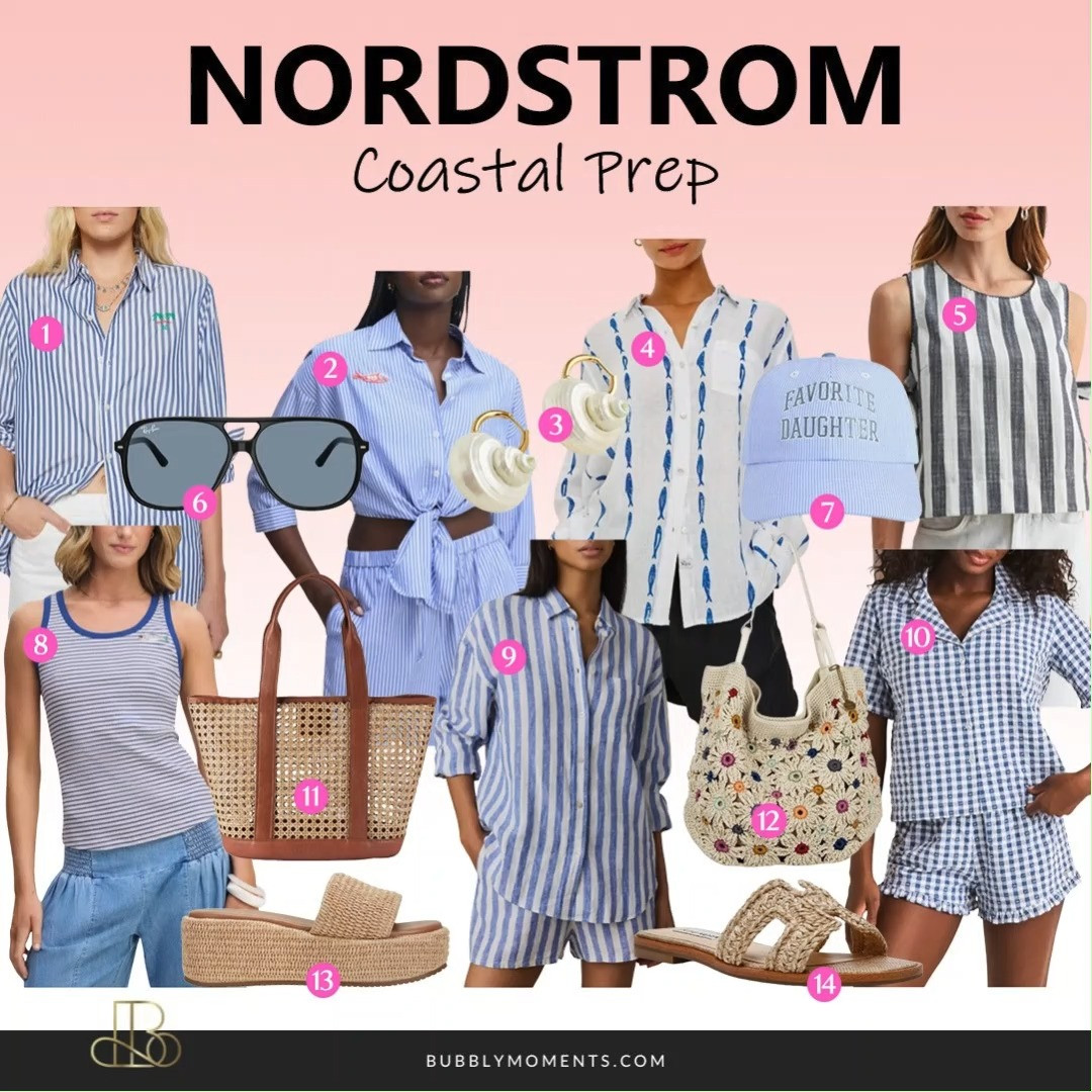Classic, polished, and effortlessly chic. These Women Coastal Prep Outfits from Nordstrom feature timeless wardrobe staples like breezy linen, striped tops, lightweight sweaters, tailored shorts, elegant dresses, woven bags, and versatile sandals. Perfect for vacations, weekend brunch, beach days, or everyday elevated style, these looks are easy to mix and match all season long. Save this outfit inspiration and follow for more curated Nordstrom fashion finds and seasonal style ideas.
#LTKootd #LTKStyle #LTKFinds #Nordstrom #NordstromStyle #CoastalPrep #CoastalStyle #OldMoneyStyle #QuietLuxury #PreppyStyle #SummerStyle #VacationOutfit #BeachStyle #LinenStyle #CapsuleWardrobe #OOTD #StyleInspo #WomensFashion #FashionInspo #EverydayStyle #ChicStyle #WeekendStyle #ResortWear 

 