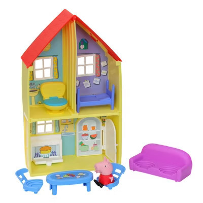 Peppa Pig Peppa's Adventures Peppa's Family House Playset | Target