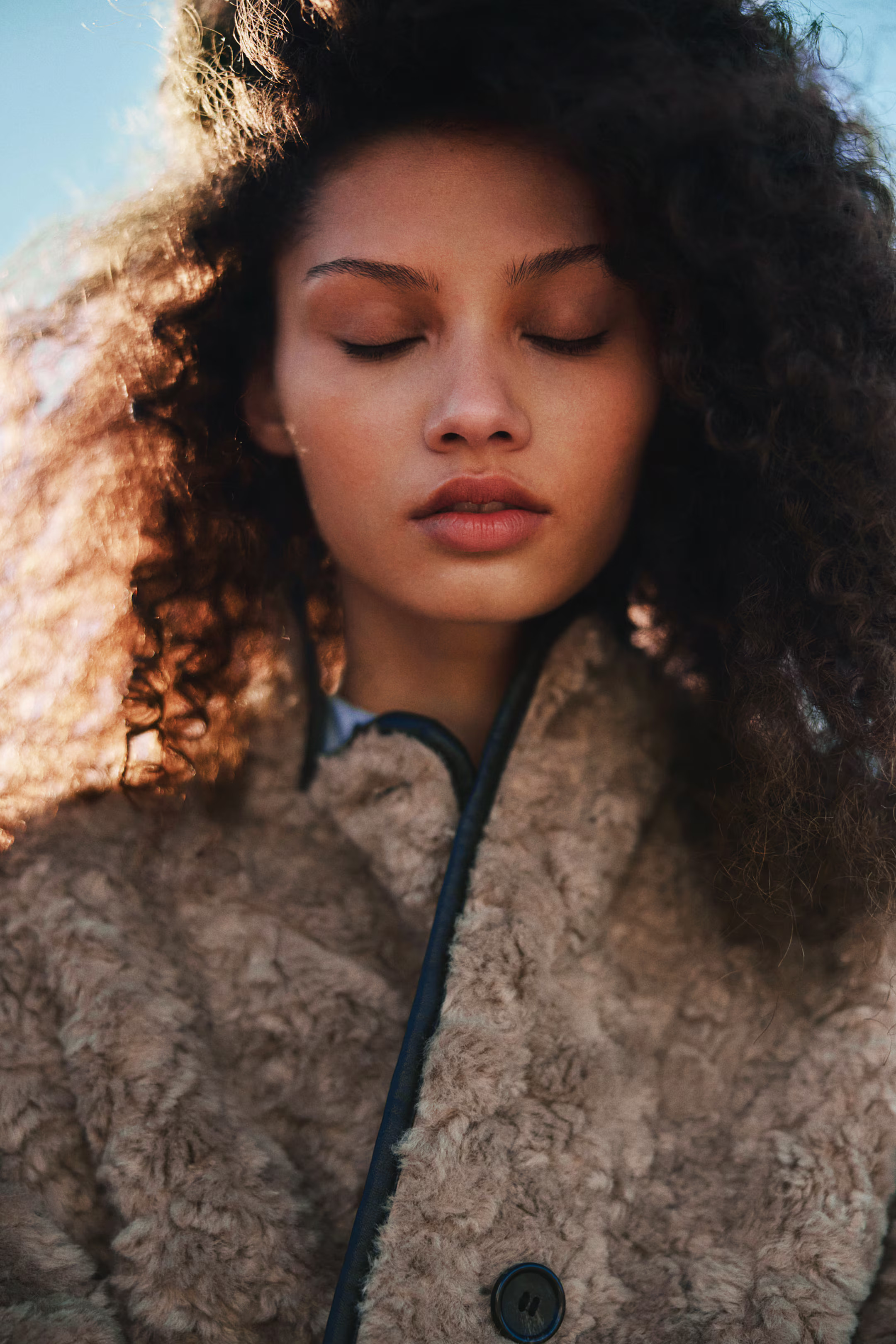 Mantel aus Teddyfleece - Beige - Ladies | H&M AT | H&M (DE, AT, CH, NL, FI)