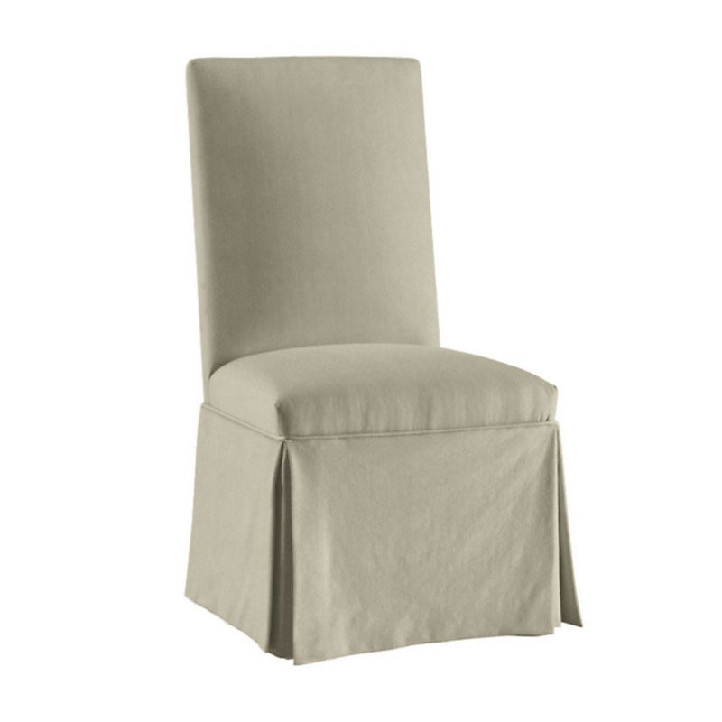 Parsons Chair Slipcover Only - Ballard Essential - Natural Linen - Ballard Designs | Ballard Designs, Inc.