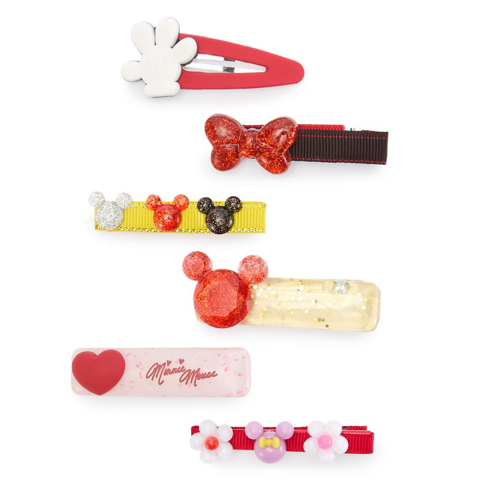 Minnie Mouse Hair Clip Set for Kids | Disney Store