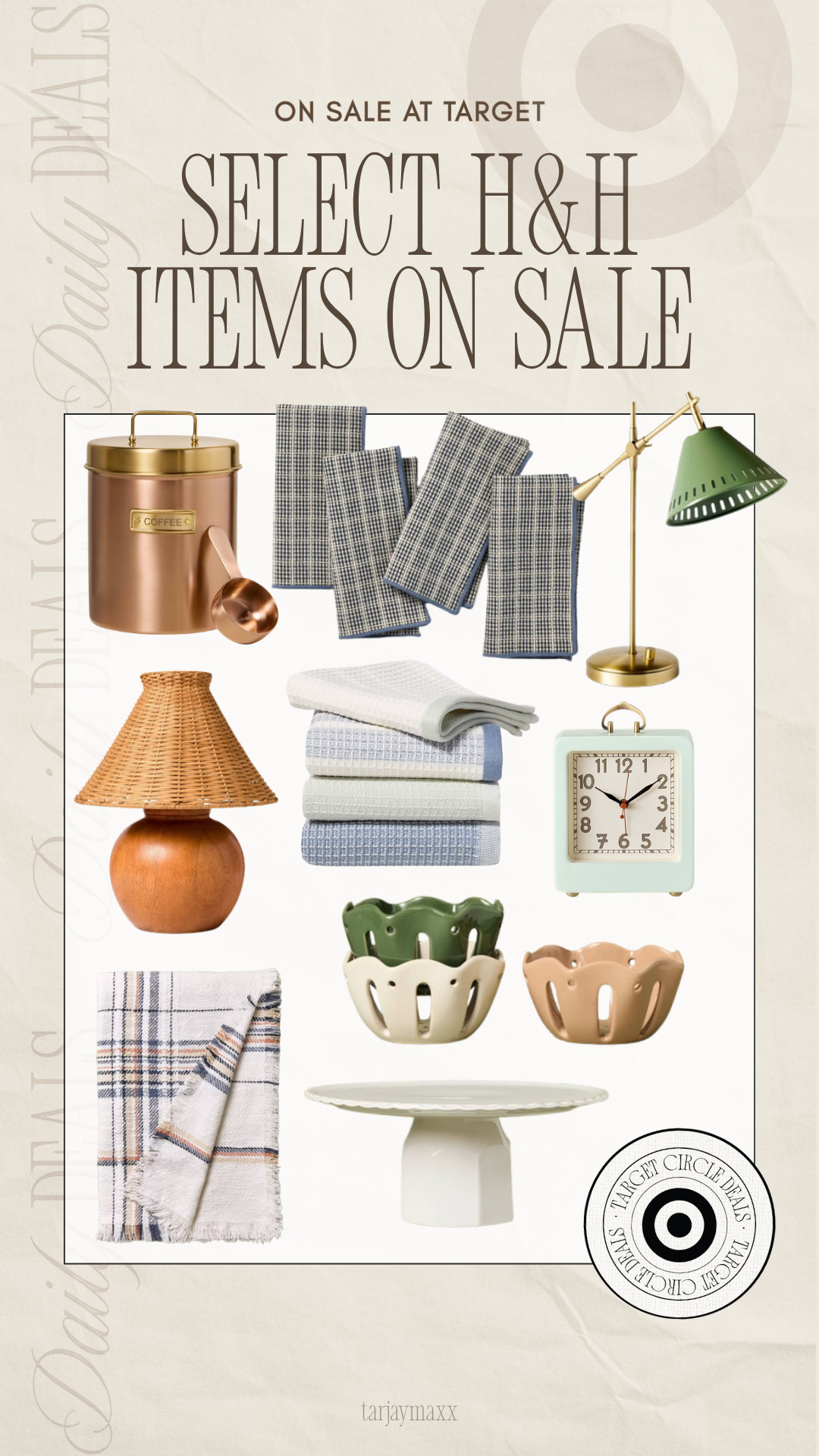 From lamps and kitchen accessories to cozy textiles and decorative pieces, these Hearth&Hand deals are perfect if you're refreshing your space for summer without spending a fortune. 

wedding guest dress summer, summer outfits, summer dresses, fathers day gift guide, home decor, target deals, target circle week, organic modern, apartment decor, kitchen finds, cozy home, home refresh, target home, decor finds, summer home decor, deal alert
 

 #LTKSeasonal #LTKHome