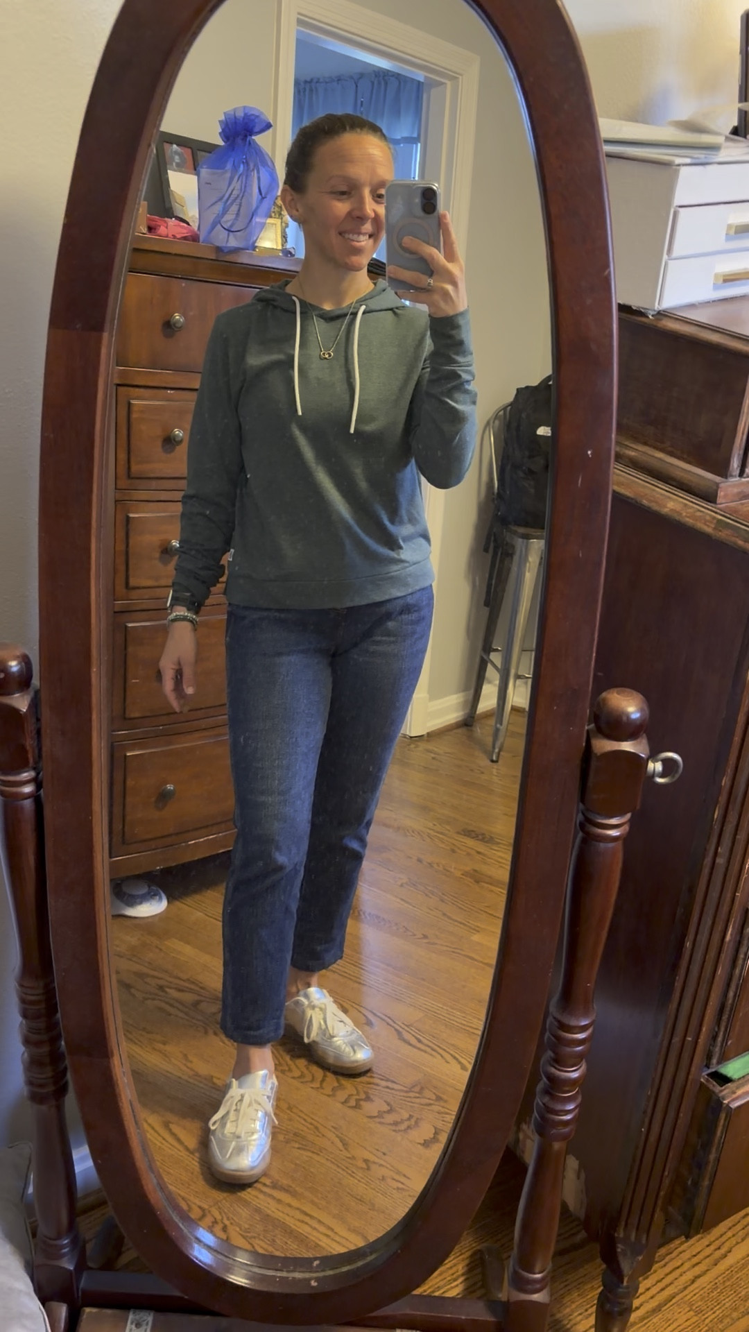 Jeans - on sale, $20 - These vintage slim jeans are perfect for the girlies who love skinny jeans but don’t want a super wide leg, and they go on sale all the time.  


#oldnavy #slimjeans  #salefinds #jeanssale  #darkwashdenim #workoutfits #budgetfriendly #workjeans 
 #oldnavy  #LTKootd  #under25 
#LTKU #LTKSaleAlert #LTKOver40

#LTKvlog #LTKstorytime