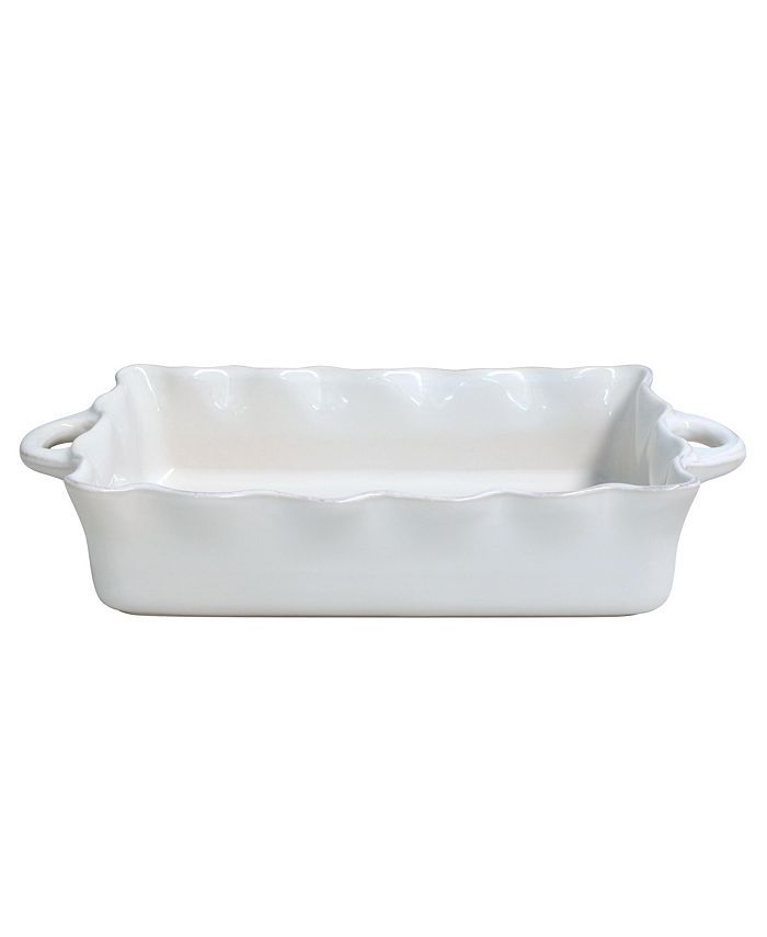 Casafina Cook & Host Large White Rectangular Baker & Reviews - Home - Macy's | Macys (US)