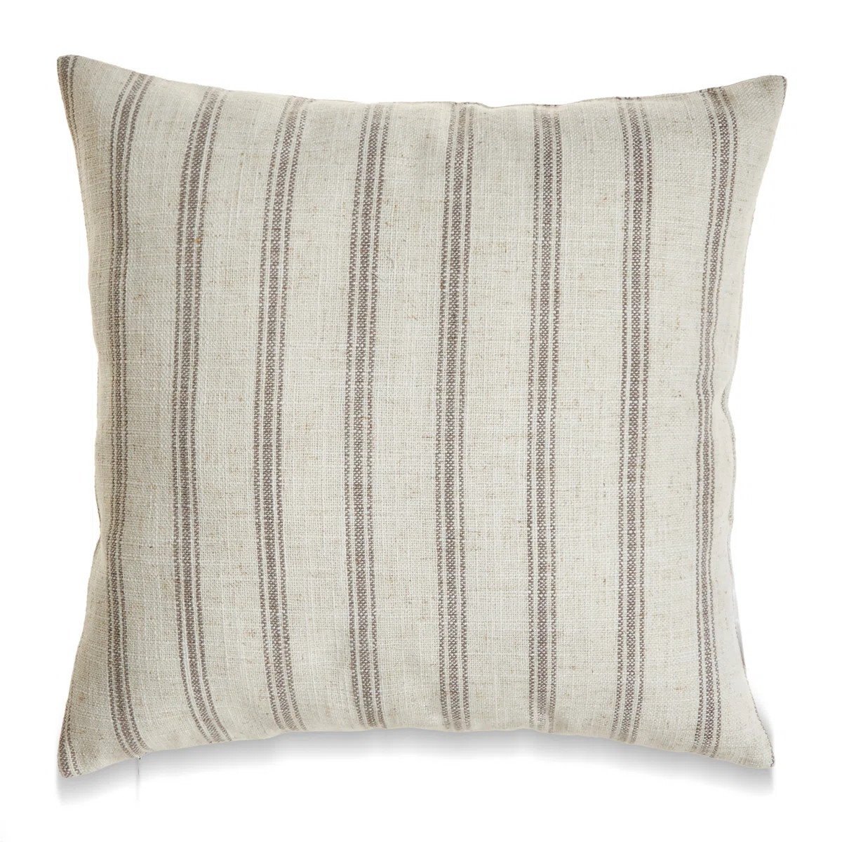 French Stripe Striped Linen Reversible Pillow Cover | Wayfair North America