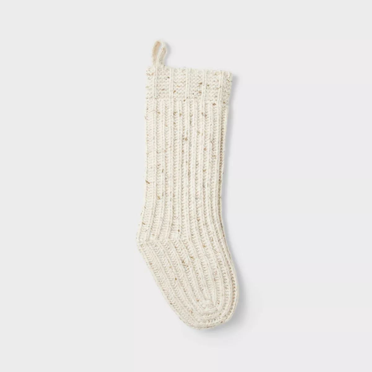 Knit Christmas Stocking Cream - Threshold™ designed with Studio McGee | Target