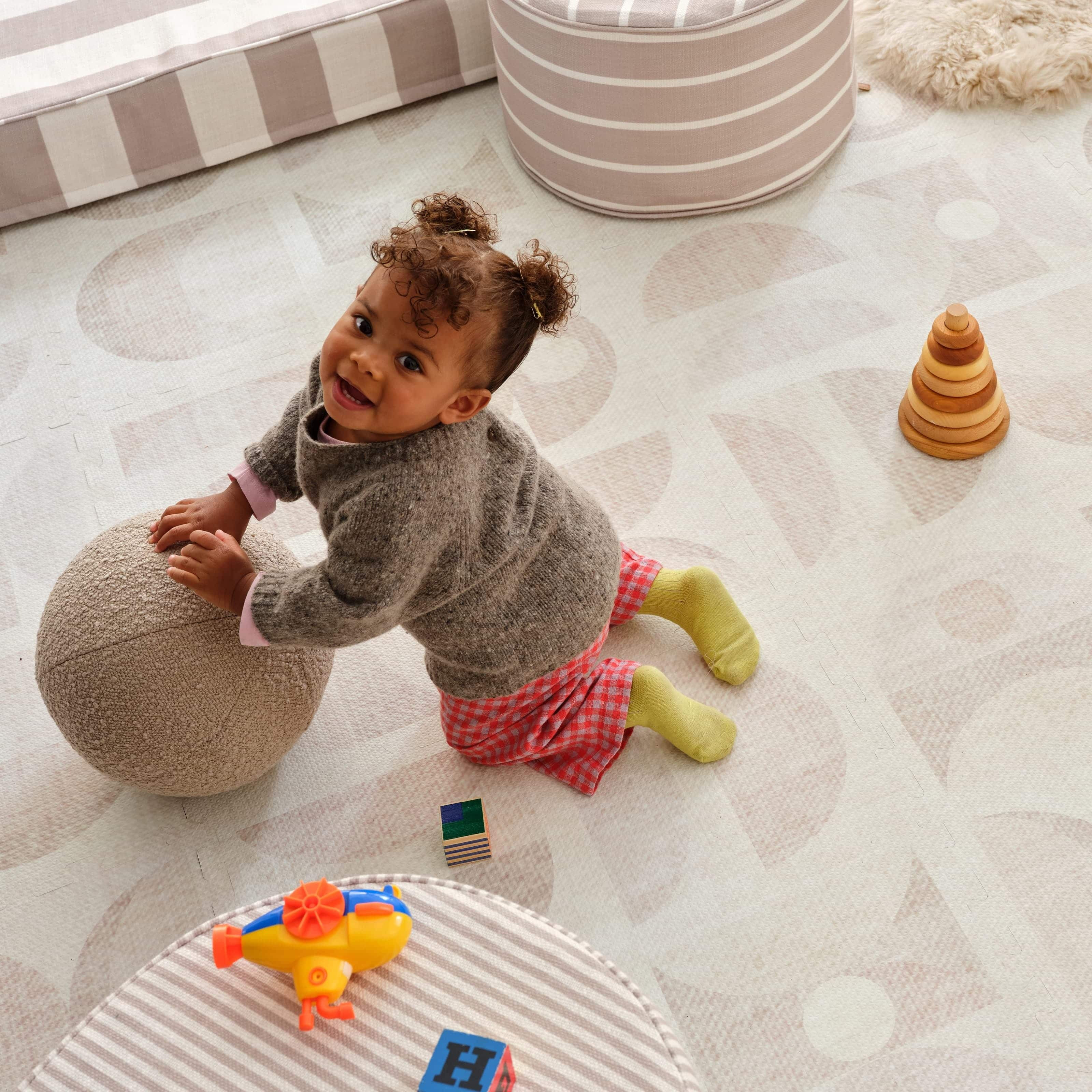 Sandstone Cream Play Mat | Luna - Little Nomad | House of Noa | House of Noa