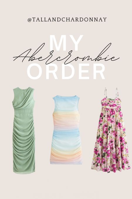 My Abercrombie dress order 

#LTKStyleTip #LTKParties #LTKSeasonal